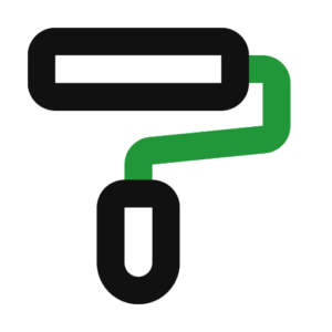 Paint roller symbolizing routine property maintenance and repair services for Pattaya condos.